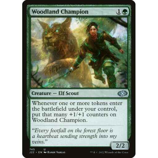 Jumpstart 2022 - 745 - Woodland Champion - Uncommon - G - Non-foil