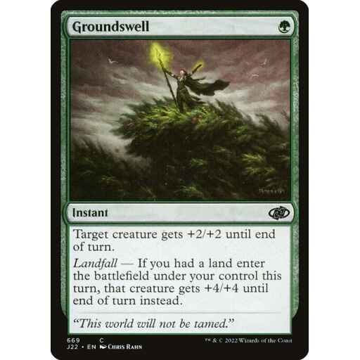 Jumpstart 2022 - 669 - Groundswell - Common - G - Non-foil