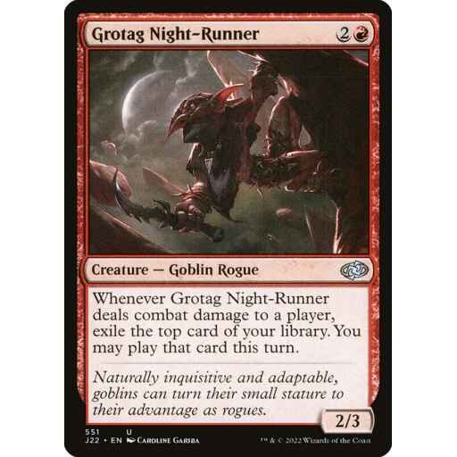 Jumpstart 2022 - 551 - Grotag Night-Runner - Uncommon - R - Non-foil