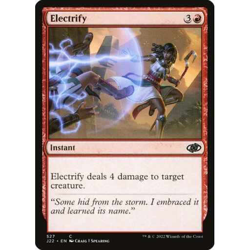 Jumpstart 2022 - 527 - Electrify - Common - R - Non-foil