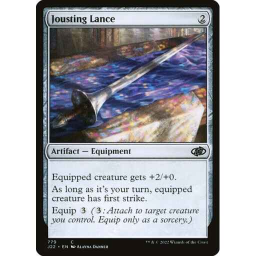 Jumpstart 2022 - 779 - Jousting Lance - Common - C - Non-foil