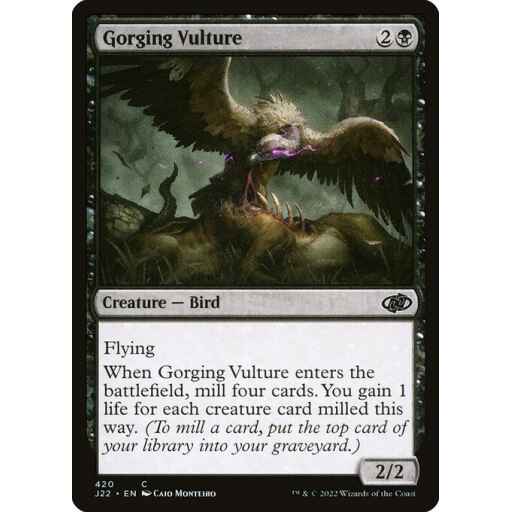 Jumpstart 2022 - 420 - Gorging Vulture - Common - B - Non-foil