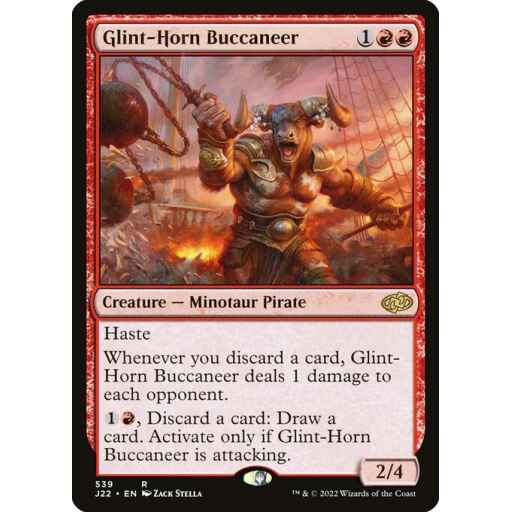 Jumpstart 2022 - 539 - Glint-Horn Buccaneer - Rare - R - Non-foil