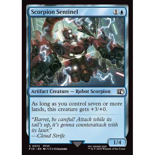 Final Fantasy - 72 - Scorpion Sentinel - Common - U - Foil