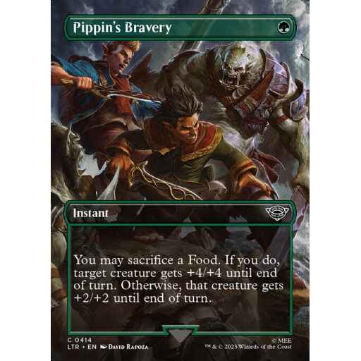 The Lord of the Rings: Tales of Middle-earth - 414 - Pippin's Bravery - Common - G - Foil