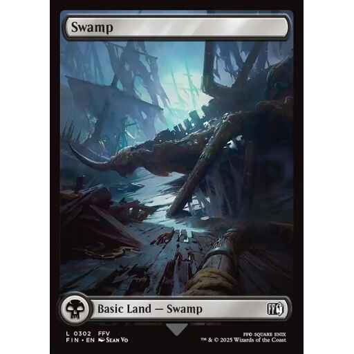 Final Fantasy - 302 - Swamp - Common - C - Foil