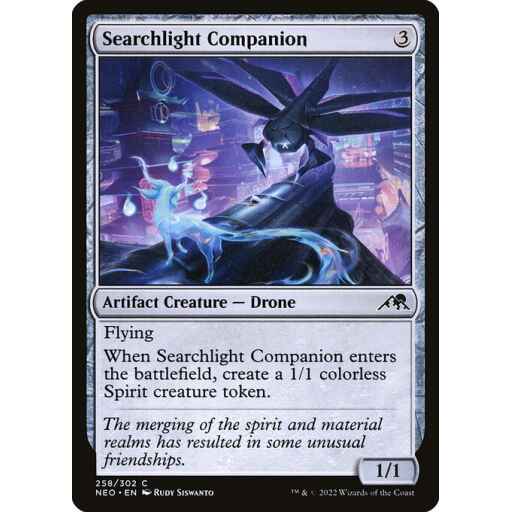 Kamigawa: Neon Dynasty - 258 - Searchlight Companion - Common - C - Non-foil