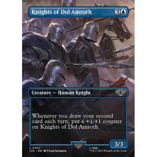 The Lord of the Rings: Tales of Middle-earth - 432 - Knights of Dol Amroth - Common - U - Non-foil