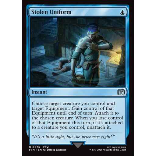 Final Fantasy - 75 - Stolen Uniform - Uncommon - U - Non-foil