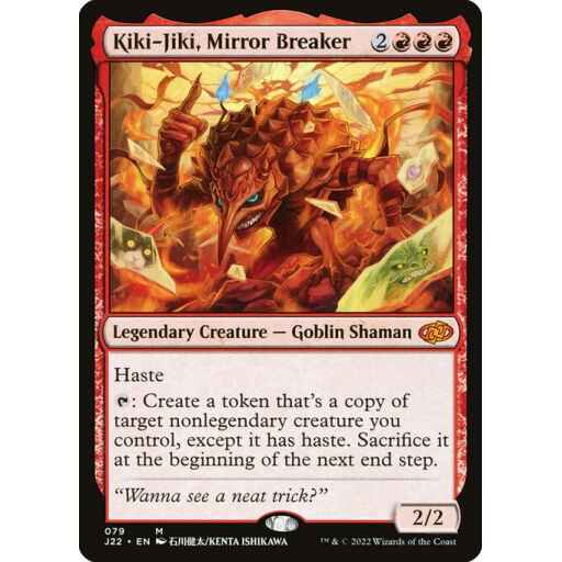 Jumpstart 2022 - 79 - Kiki-Jiki, Mirror Breaker - Mythic - R - Non-foil