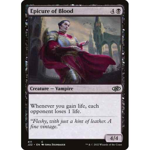 Jumpstart 2022 - 411 - Epicure of Blood - Common - B - Non-foil