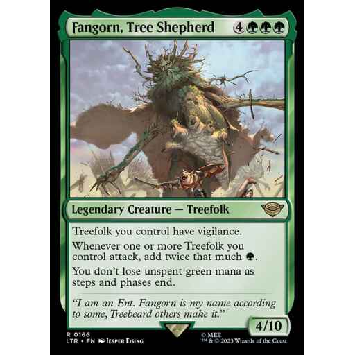 The Lord of the Rings: Tales of Middle-earth - 166 - Fangorn, Tree Shepherd - Rare - G - Non-foil