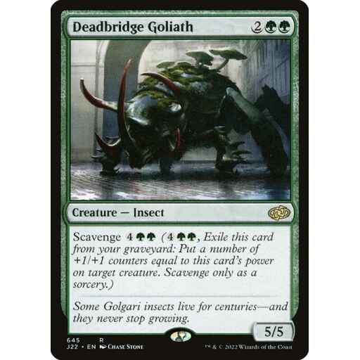 Jumpstart 2022 - 645 - Deadbridge Goliath - Rare - G - Non-foil