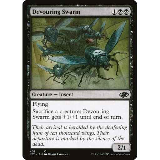 Jumpstart 2022 - 401 - Devouring Swarm - Common - B - Non-foil
