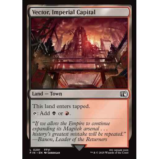 Final Fantasy - 291 - Vector, Imperial Capital - Common - C - Foil