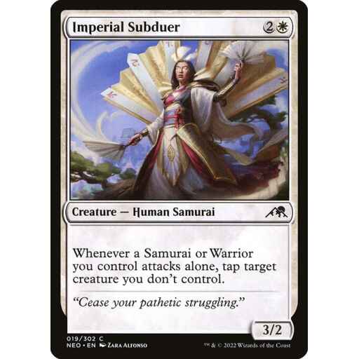 Kamigawa: Neon Dynasty - 19 - Imperial Subduer - Common - W - Non-foil