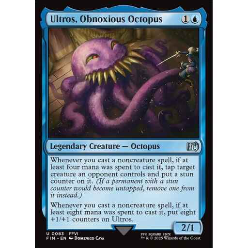 Final Fantasy - 83 - Ultros, Obnoxious Octopus - Uncommon - U - Non-foil