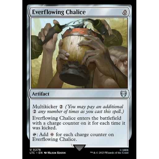 Tales of Middle-earth Commander - 278 - Everflowing Chalice - Uncommon - C - Non-foil