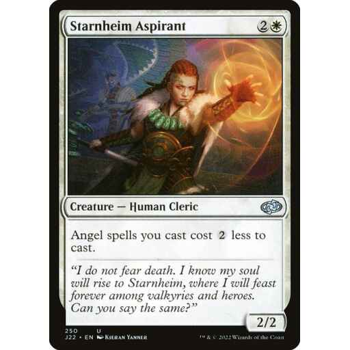Jumpstart 2022 - 250 - Starnheim Aspirant - Uncommon - W - Non-foil