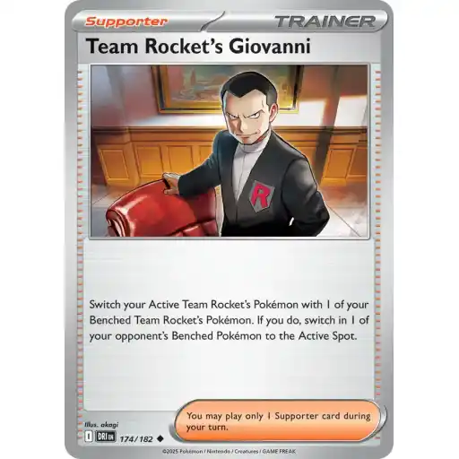 Destined Rivals - 174/182 - Team Rocket's Giovanni