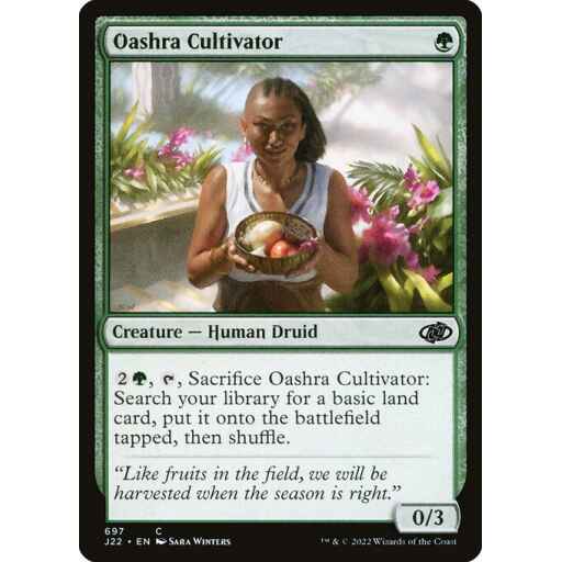 Jumpstart 2022 - 697 - Oashra Cultivator - Common - G - Non-foil