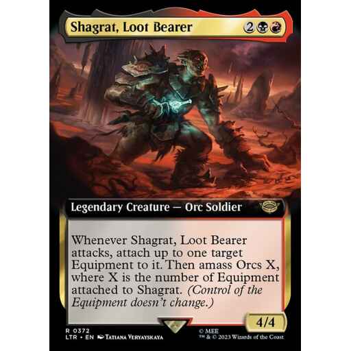 The Lord of the Rings: Tales of Middle-earth - 372 - Shagrat, Loot Bearer - Rare - BR - Non-foil