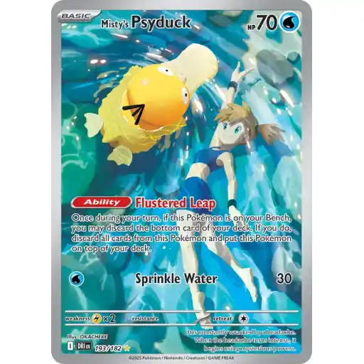 Destined Rivals - 193/182 - Misty's Psyduck