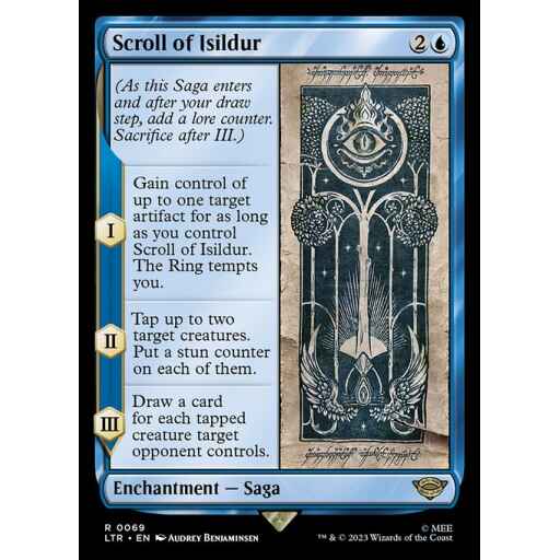 The Lord of the Rings: Tales of Middle-earth - 69 - Scroll of Isildur - Rare - U - Non-foil
