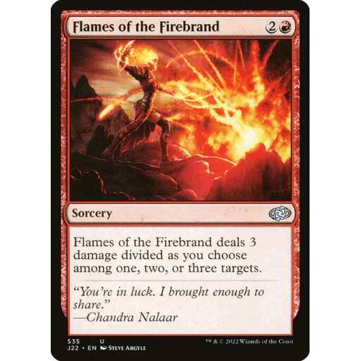 Jumpstart 2022 - 535 - Flames of the Firebrand - Uncommon - R - Non-foil