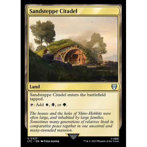 Tales of Middle-earth Commander - 327 - Sandsteppe Citadel - Uncommon - C - Non-foil