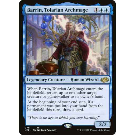Jumpstart 2022 - 276 - Barrin, Tolarian Archmage - Rare - U - Non-foil