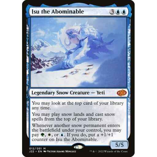 Jumpstart 2022 - 12 - Isu the Abominable - Mythic - U - Non-foil