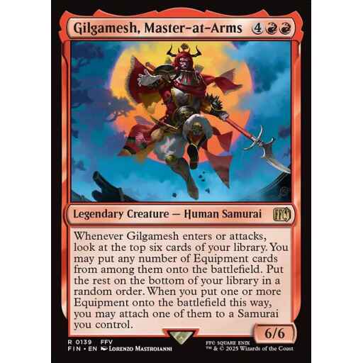 Final Fantasy - 139 - Gilgamesh, Master-at-Arms - Rare - R - Non-foil