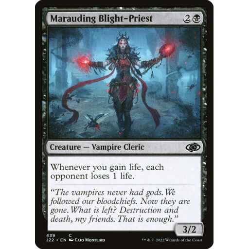 Jumpstart 2022 - 439 - Marauding Blight-Priest - Common - B - Non-foil