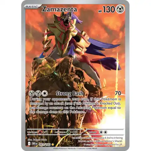 Destined Rivals - 201/182 - Zamazenta