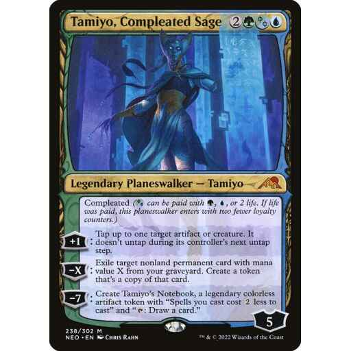 Kamigawa: Neon Dynasty - 238 - Tamiyo, Compleated Sage - Mythic - UG - Non-foil