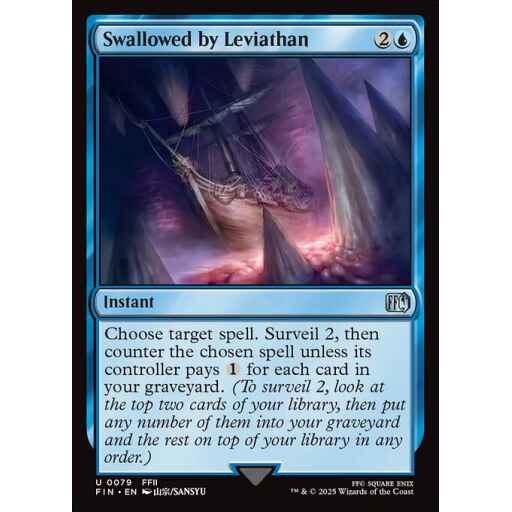 Final Fantasy - 79 - Swallowed by Leviathan - Uncommon - U - Non-foil