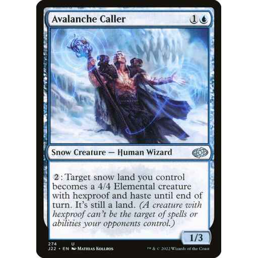 Jumpstart 2022 - 274 - Avalanche Caller - Uncommon - U - Non-foil
