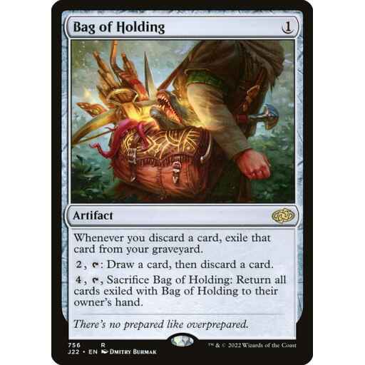 Jumpstart 2022 - 756 - Bag of Holding - Rare - C - Non-foil