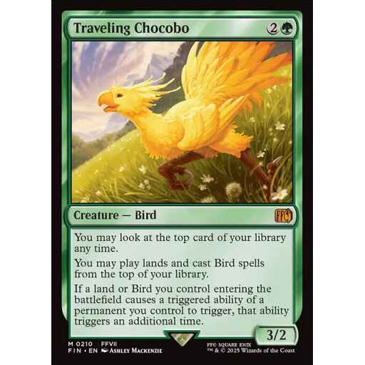 Final Fantasy - 210 - Traveling Chocobo - Mythic - G - Non-foil