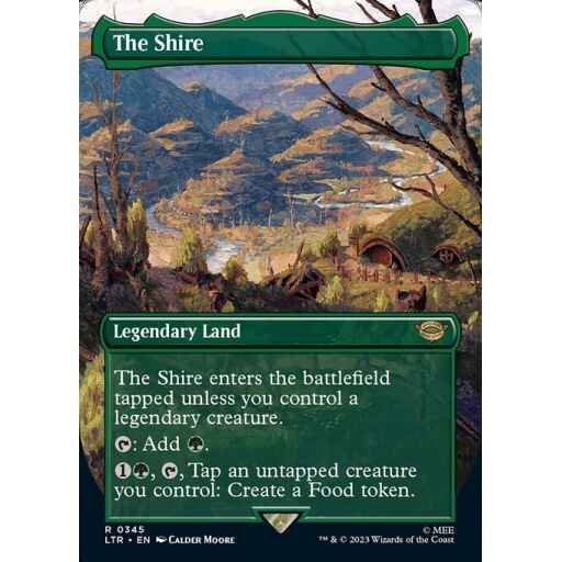 The Lord of the Rings: Tales of Middle-earth - 345 - The Shire - Rare - C - Non-foil