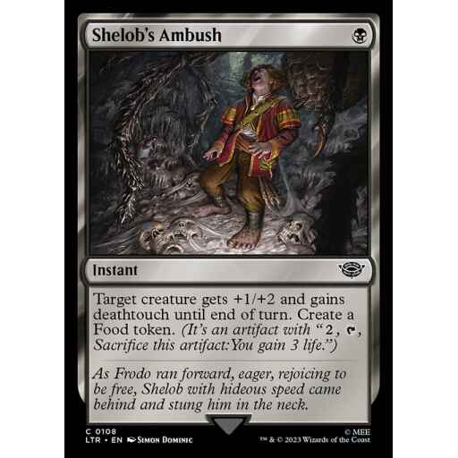 The Lord of the Rings: Tales of Middle-earth - 108 - Shelob's Ambush - Common - B - Non-foil
