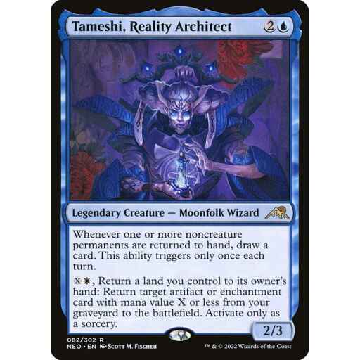 Kamigawa: Neon Dynasty - 82 - Tameshi, Reality Architect - Rare - U - Non-foil