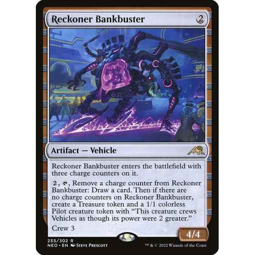 Kamigawa: Neon Dynasty - 255 - Reckoner Bankbuster - Rare - C - Non-foil