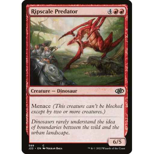 Jumpstart 2022 - 589 - Ripscale Predator - Common - R - Non-foil