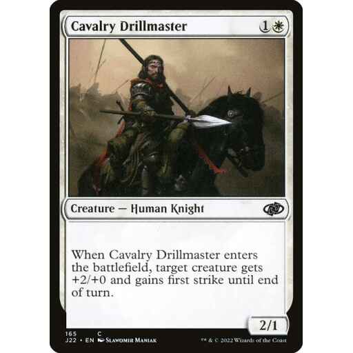 Jumpstart 2022 - 165 - Cavalry Drillmaster - Common - W - Non-foil