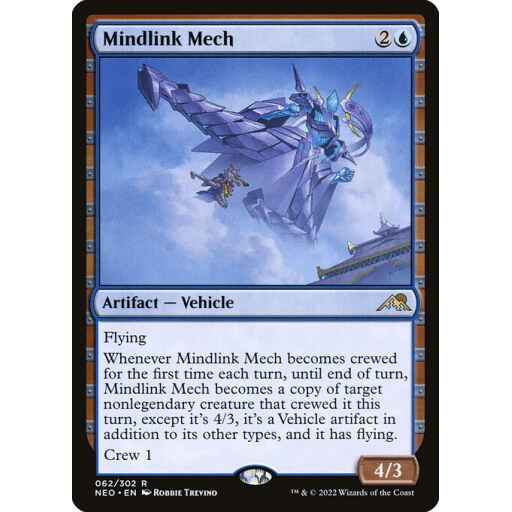 Kamigawa: Neon Dynasty - 62 - Mindlink Mech - Rare - U - Non-foil