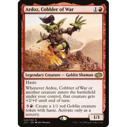 Jumpstart 2022 - 29 - Ardoz, Cobbler of War - Rare - R - Non-foil