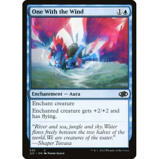 Jumpstart 2022 - 330 - One With the Wind - Common - U - Non-foil