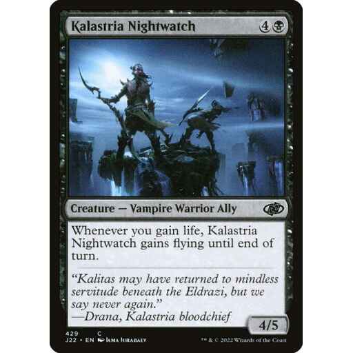 Jumpstart 2022 - 429 - Kalastria Nightwatch - Common - B - Non-foil
